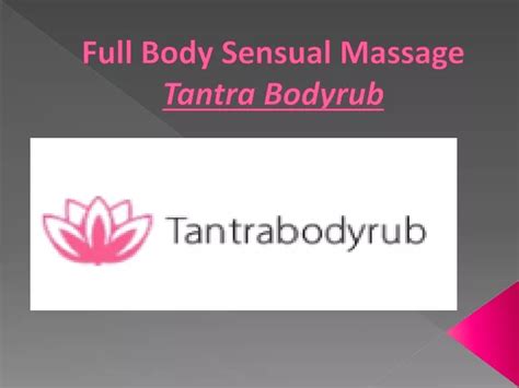 Full Body Sensual Massage Sexual massage Lystrup